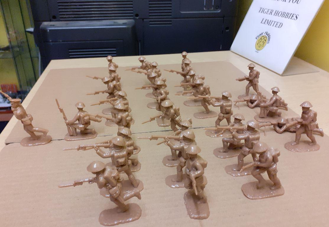 Armies In Plastic 1/32 Scale BRITISH INFANTRY PLATOON LATE GREAT WAR 1917/18 AIP5406H