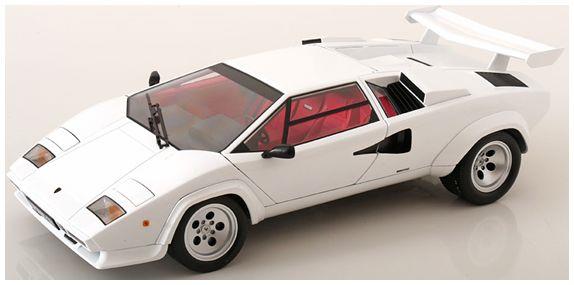 KK Scale 1:12 Scale Lamborghini Countach LP 5000S QV White 1985