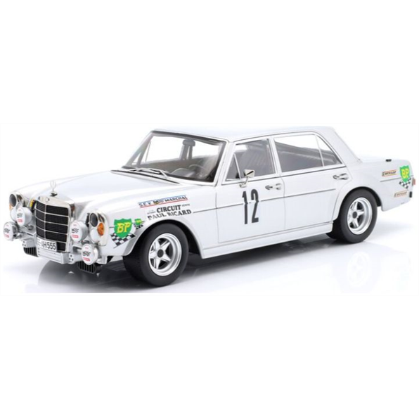 IXO 1:18 Scale Mercedes Benz AMG 300 SEL 6.8 #12 12h Paul Ricard 1971 Dolhem/Behrmann/Jabouille