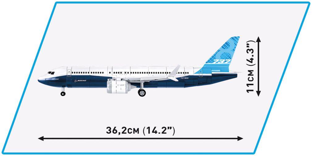 COBI N/A Scale Boeing 737-8 (340 pcs)