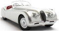 Cult 1:18 Scale Jaguar XK120 OTS Silver 1948