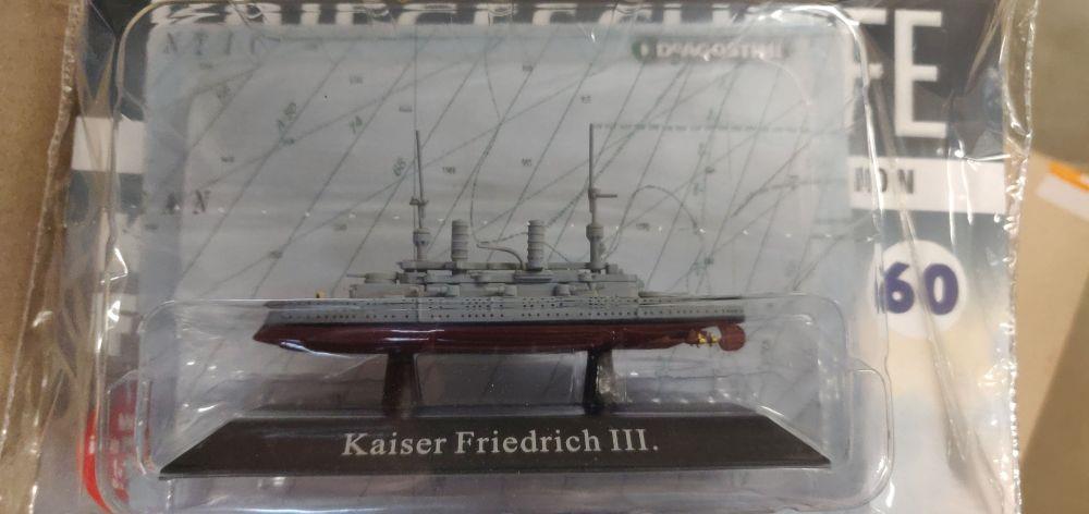 Atlas Editions 1:1250 Scale Kaiser Friedrich III 1:1250 Warships