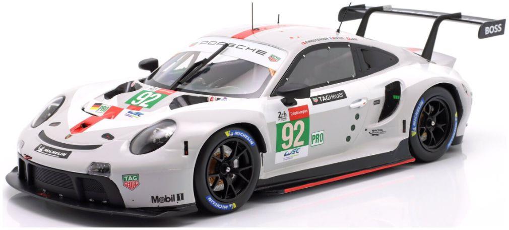 IXO 1:18th Scale Porsche 911 RSR-19 #92 24h Le Mans 2021 Christensen/Estre/Jani