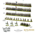 Black Powder 312002001 15MM Epic Battles: Waterloo – French Infantry Brigade