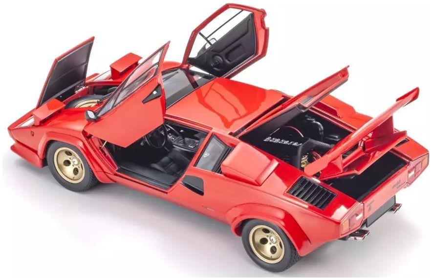 Kyosho  1:18th Scale Lamborghini Countach LP5000 Quattrovalvole Red