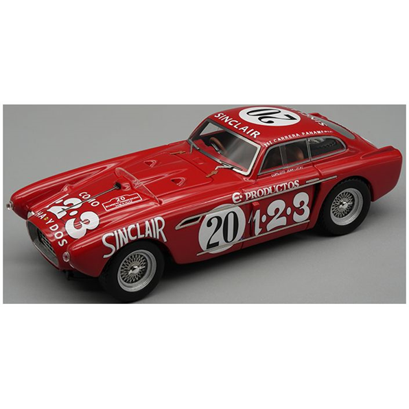 Tecnomodels 1:43 Scale Ferrari 340 Mexico Carrera Panamericana 1952 #20 Luigi Chinetti/Jean Lucas