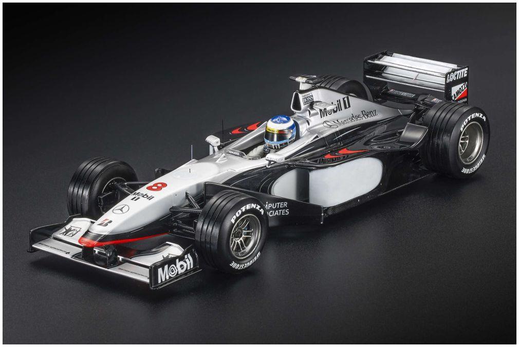 GP Replicas 1:18th Scale McLaren MP4/13 #8 Mika Hakkinen Winner Japan GP 1998 w/Driver