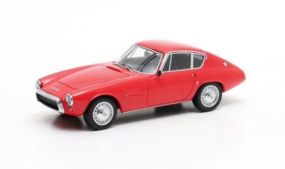Matrix 1:43 Scale Ghia 1500 GT Coupe Red 1964