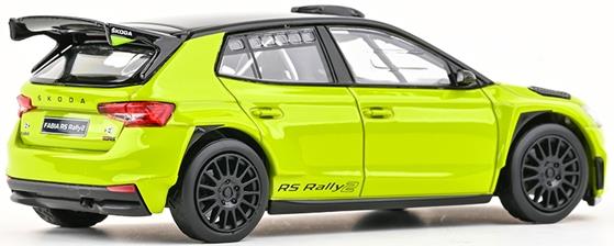 Abrex  1:43rd Scale Skoda Fabia IV RS Rally2 2022 Mamba Green