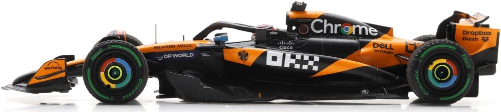 Spark 1:43rd Scale McLaren MCL39 #81 F1 Team Winner Belgian GP 2025 Oscar Piastri (w/Rain Tyres)
