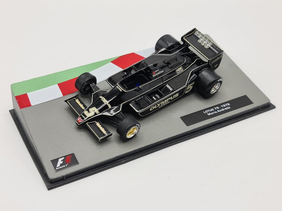 Atlas Editions 1:43 Scale Lotus 79 - 1978 Mario Andretti F1 Collection - Cased