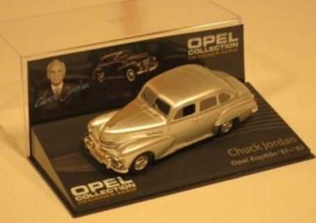 Atlas Editions 1:43 Scale Opel Kapitan 1952 - Silver