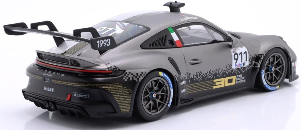 IXO 1:18th Scale Porsche 911 (992) GT3 Cup #911 Porsche Supercup Imola 2022 Jorge Lorenzo