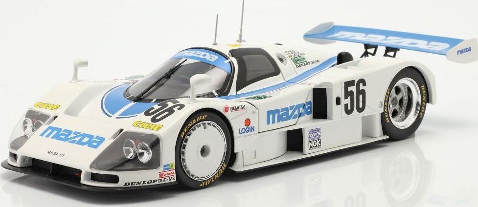 IXO/CMR 1:18 Scale Mazda 787B #56 8th 24h Le Mans 1991 Yorino, Terada, Dieudonne