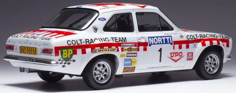 IXO 1:18 Scale Ford Escort MK I RS 1600 #1 1000 Lakes Rally 1974 T.Makinen/H.Liddon