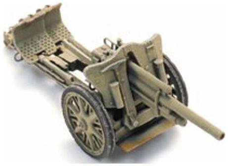 Artitec 1:87 Scale 10.5cm LeFH 18 Afrika (WM) Ready