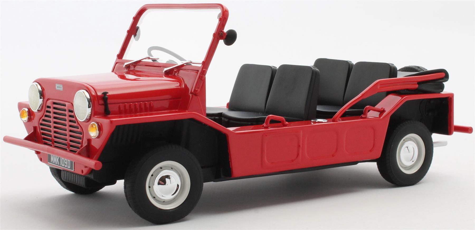 Cult 1:18 Scale Mini Moke Red 1965