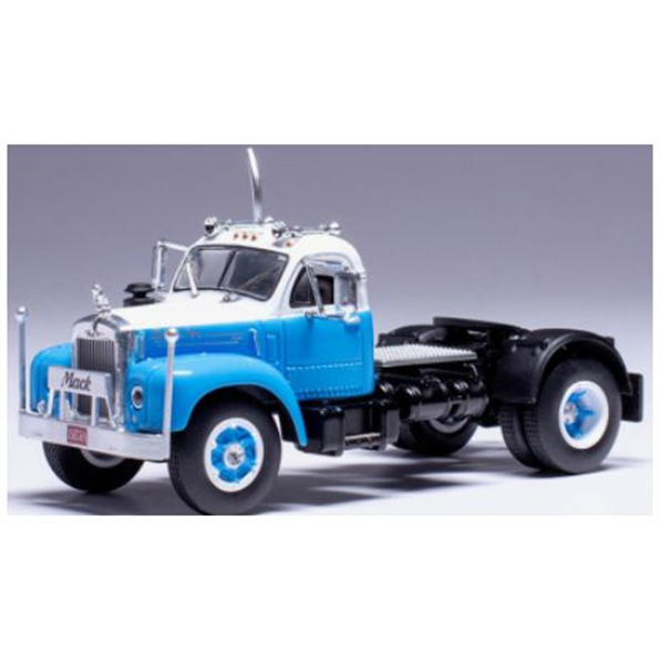 IXO 1:64 Scale Mack B 61 Blue/White 1953