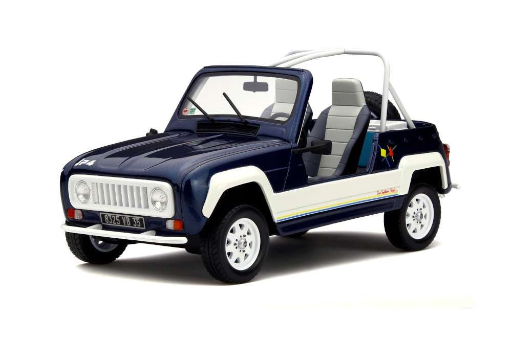 OTTO 1:18 Scale Renault 4L JP4, blue & white