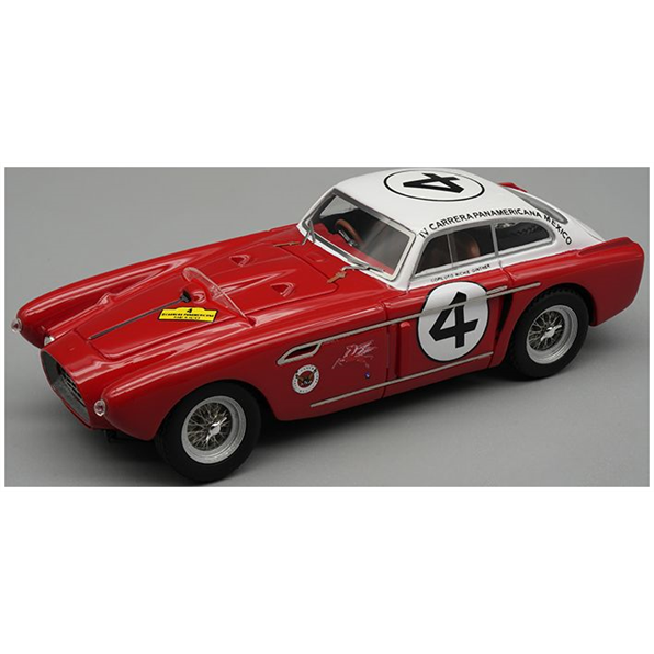Tecnomodels 1:43 Scale Ferrari 340 Mexico Carrera Panamericana 1953 #4 Phil Hill/Richie Ginther