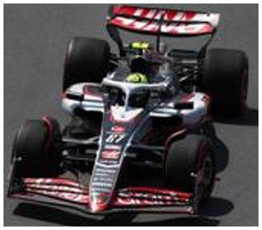 Spark 1/43rd Scale Haas VF-25 #87 MoneyGram F1 Team Canadian GP 2025 200th GP Oliver Bearman