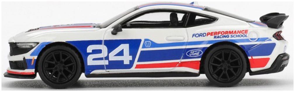 MiniGT 1:64th Scale Ford Mustang Dark Horse #24 Ford Performance Racing School (LHD)
