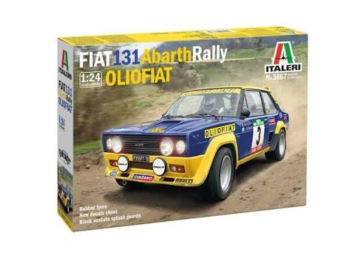 ITALERI IT3667 1/24 Scale  FIAT 131 ABARTH RALLY OLIO FIAT