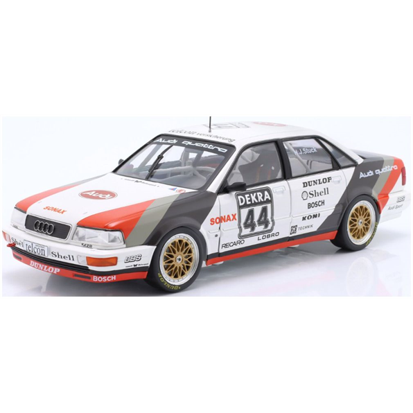 IXO 1:18 Scale Audi V8 Quattro #44 DTM Champion 1990 Hans Joachim Stuck w/Collectors Box