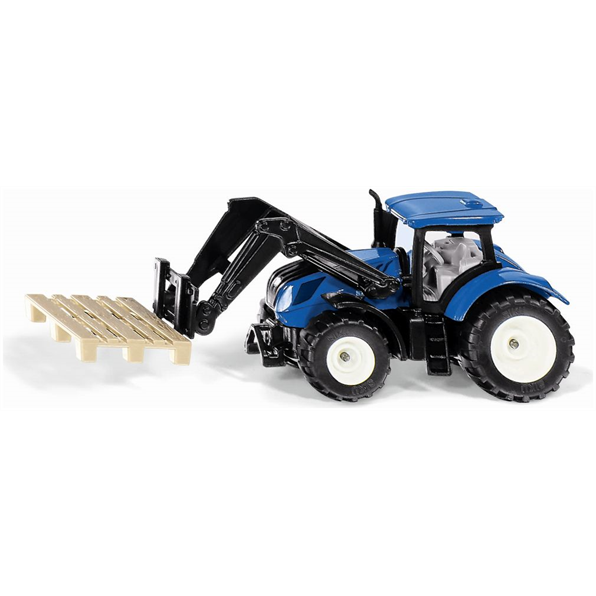 Siku 1:87 Scale New Holland W/Pallet Fork & Pallet