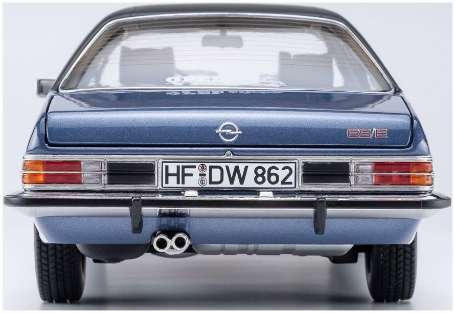 Touring Model Cars 1:18th Scale Opel Commodore B GS/E Coupe 1975 Sapphire Blue Metallic Limited Edition 660pcs