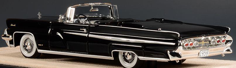 GLM 1:43 Scale Continental Mark IV Open Roof Black 1959