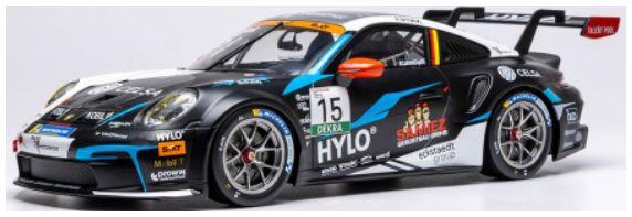 IXO 1:18th Scale Porsche 911 GT3 Cup Porsche Cup Oschersleben 2024 #15 J.Stiak