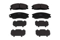 Fits To HYUNDAI Santa Fe 2.0 CRDi 2001-2006 Front Brake Pads