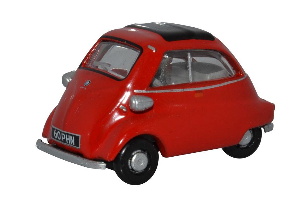Oxford Diecast 1:76 Scale BMW Isetta Signal Red