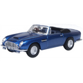 Oxford 1:76 Scale Aston Martin DB6 MkII Volante Seychelles Blue (King Charles III)