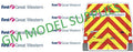 GM Model Supplies 1:76 Scale Transit SWB Decal Conversion Kit 'First Great Western (FGW)'
