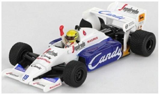 Mini GT 1:64th Scale Toleman TG184 #19 Ayrton Senna 1984 Monaco Grand Prix 2nd (LHD) Blister Packaging