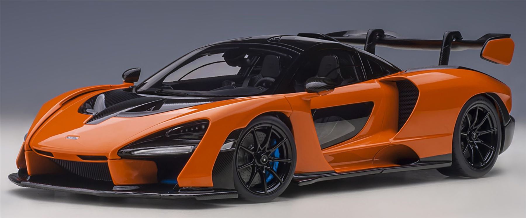 Autoart 1:18 Scale McLaren Senna Trophy Mira/Orange
