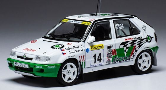 IXO 1:43 Scale Skoda Felicia Kit Car #14 Rallye Monte Carlo 1996 P.Sibera/P.Gross
