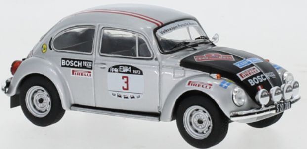 IXO 1:43 Scale VW Beetle 1303 S #3 Rallye Elba 1973 L.Trombotto/G.Zanchetti