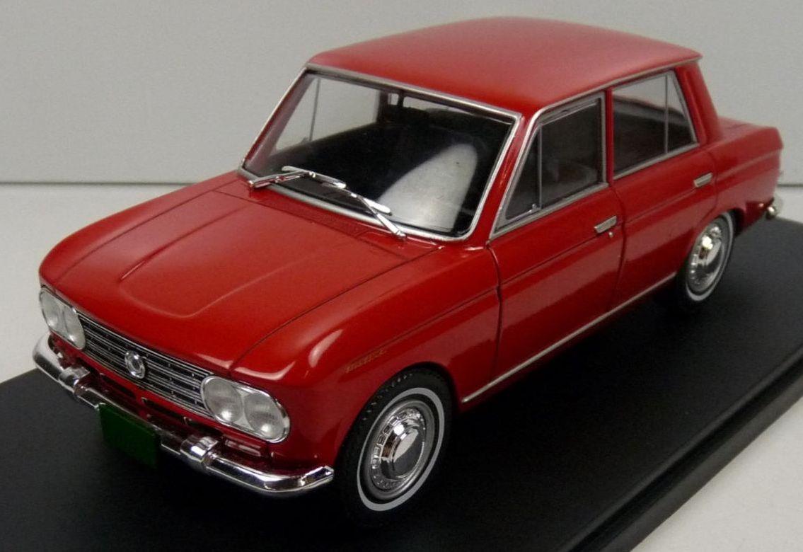 Atlas Editions 1:24 Scale Datsun Bluebird Tizoc 410 Red - 1964 1:24th Scale