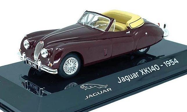 Atlas Editions 1:43 Scale Jaguar XK140 1954 Cased - Supercar Collection