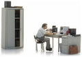 Artitec 1:87 Scale Office Interior w/Figure Ready