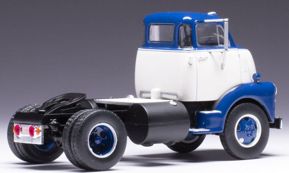 IXO 1:43 Scale GMC 950 COE White/Blue 1954