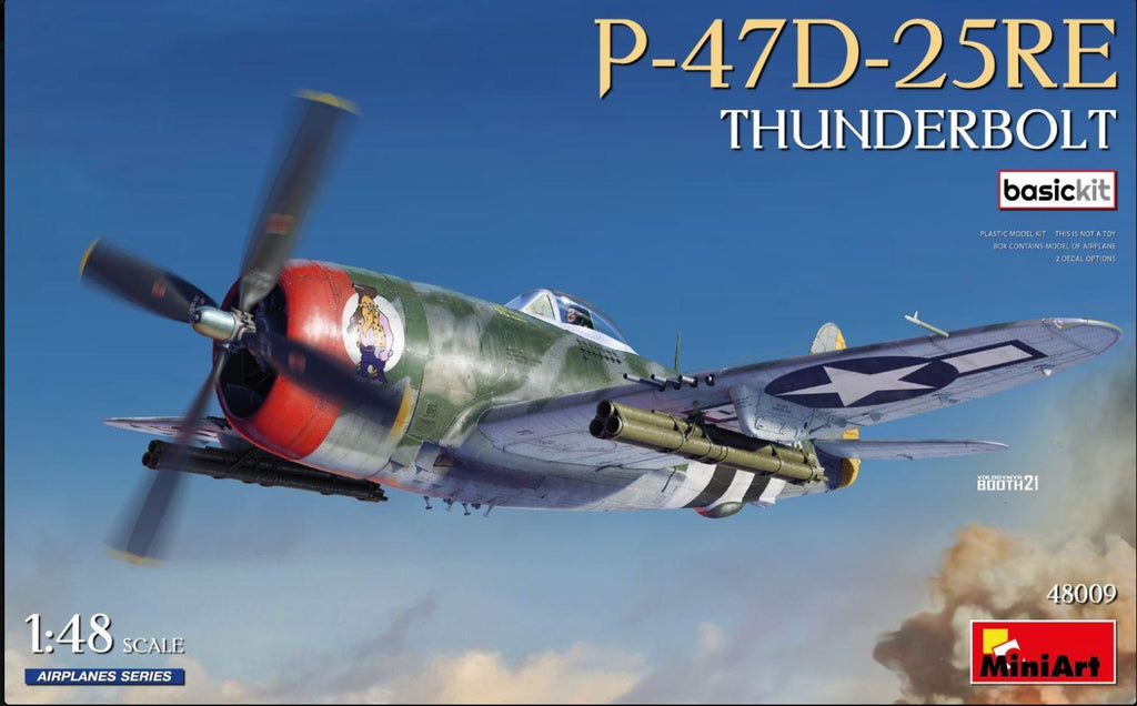 Miniart 48009 1/47 P-47D-25RE THUNDERBOLT