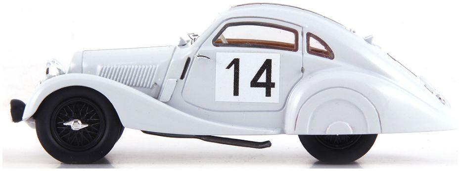 Autocult 1:43 Scale Aero 750 Sport Coupe 1000 Mile #14 Grey 1934