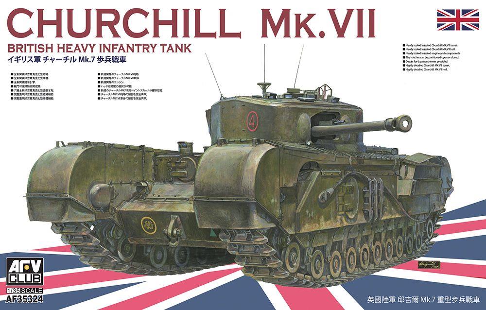 AFV Kits 1:35 Scale Churchill Tank Mk VII