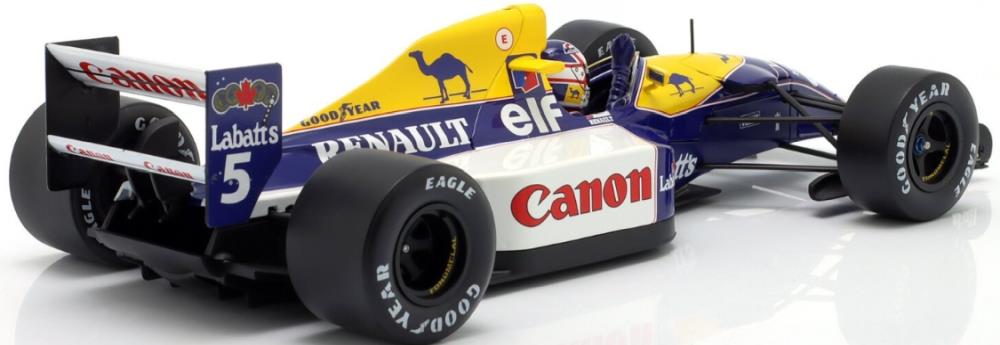 IXO Werk83 1:18th Scale Williams FW14 #5 Nigel Mansell Winner British GP F1 1991