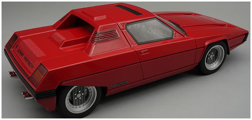 Tecnomodels 1:18 Scale Ferrari 308 GT Bertone Rainbow 1976 Red