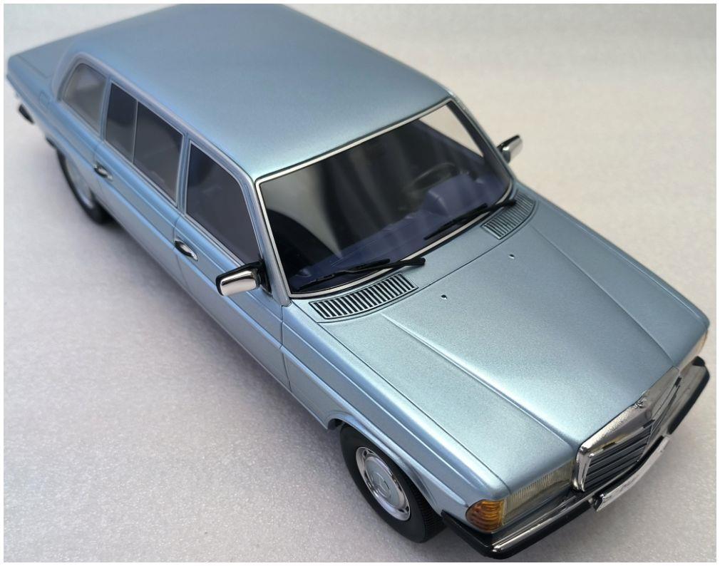 Cult 1:18 Scale Mercedes Benz W123 Lang Diamond Blue 1978